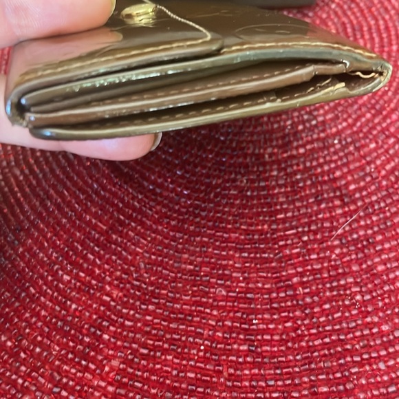 Louis Vuitton Monogram Mat Ludlow Coin Case Compact Wallet Ambre Gold - Picture 5 of 9